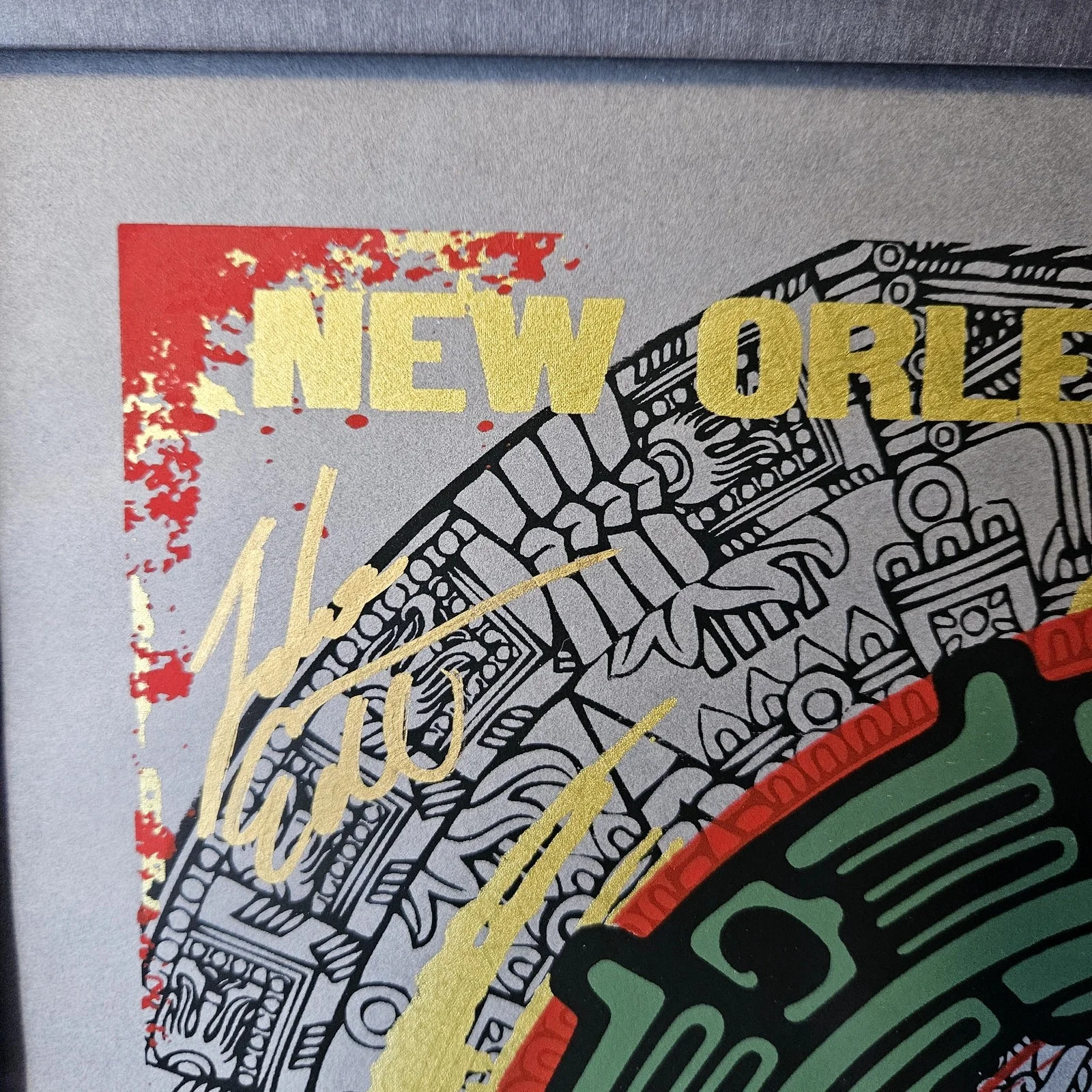 New Orleans Suspects "Ouroboros" Signed & Numbered Limited Album Art (20/30), изображение 2
