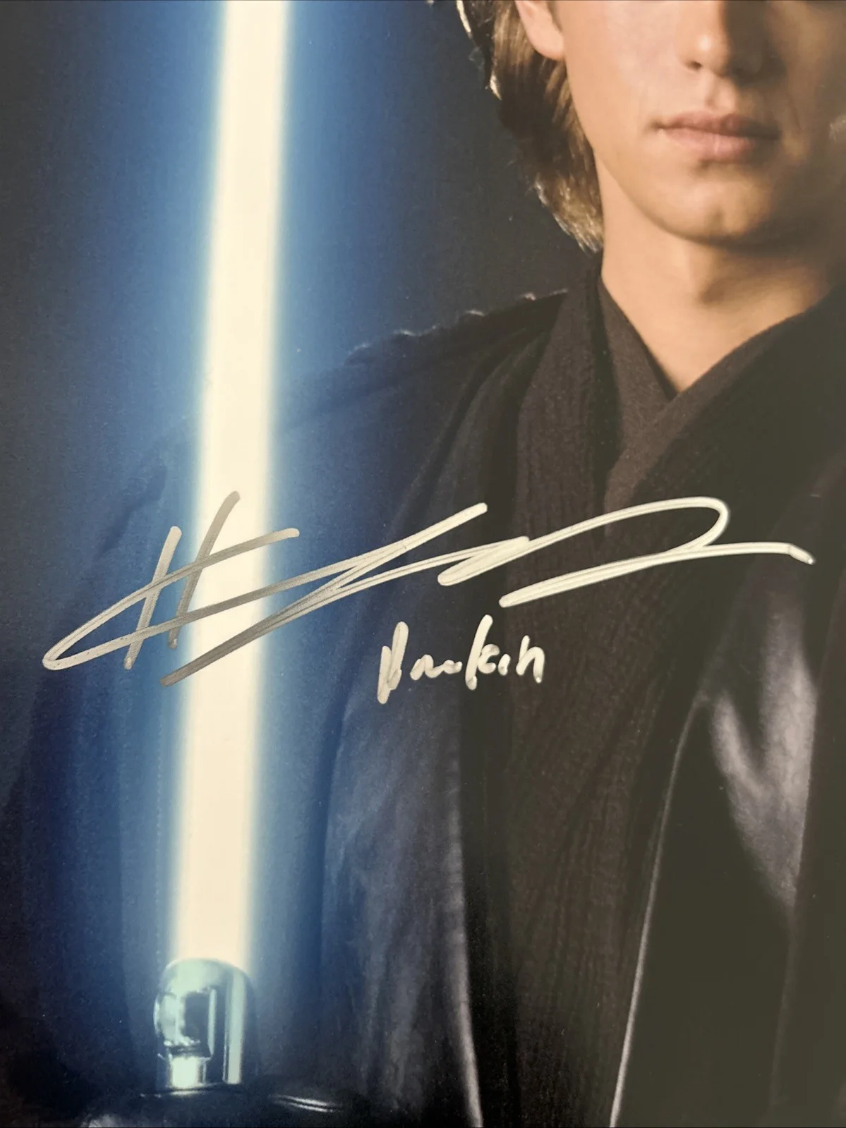 Hayden Christensen — Hayden Christensen Signed Anakin Skywalker 16x20 Photo Autograph, изображение 2