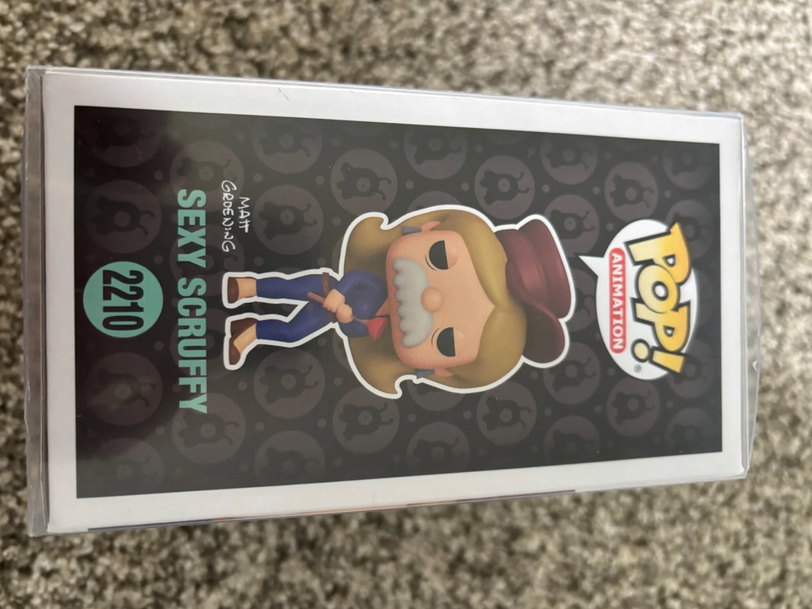 David Herman — David Herman - Futurama - Sexy Scruffy Signed Funko Pop w/ COA, изображение 5