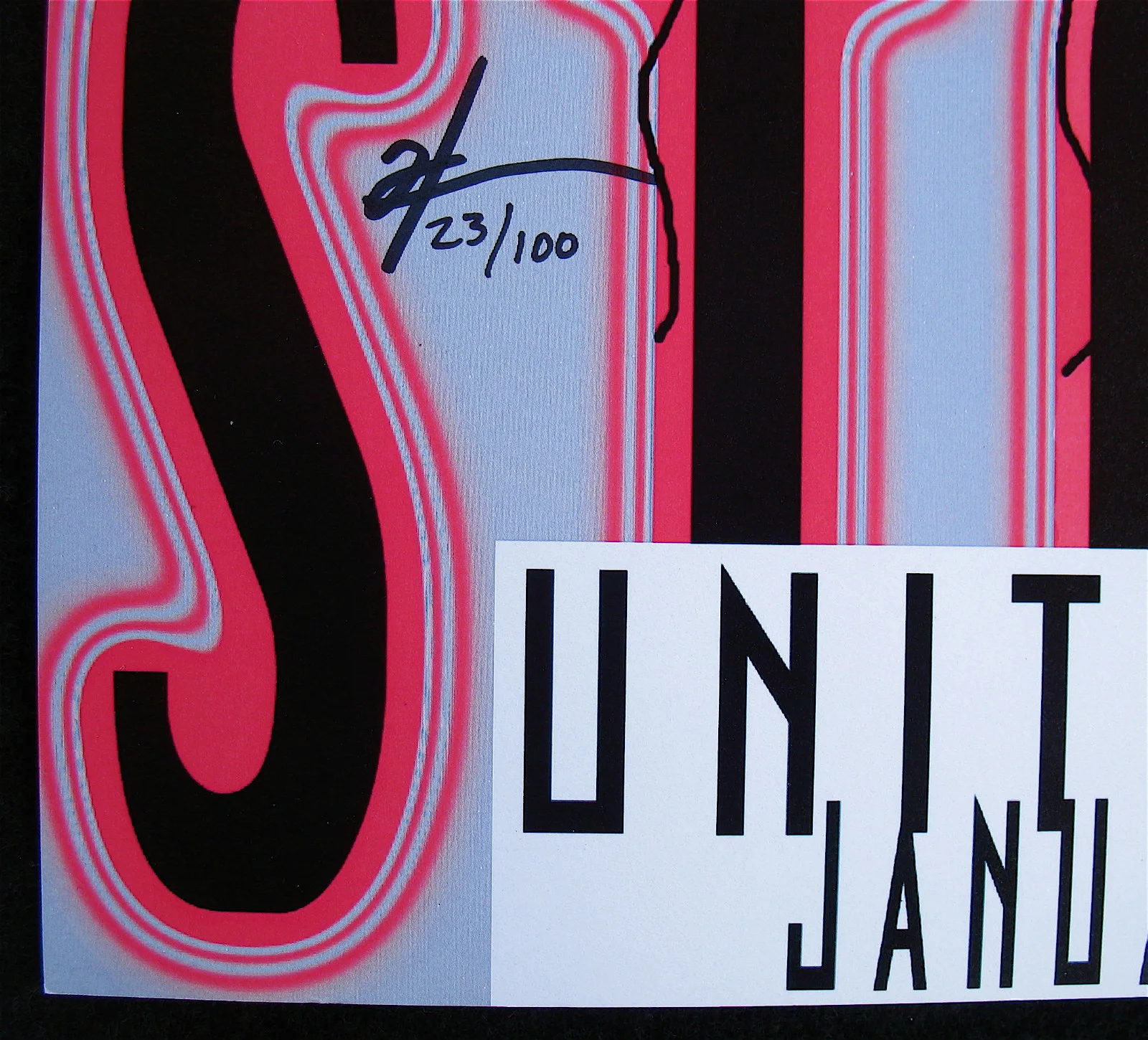 THE ROLLING STONES-Artist HERRERA Signed & Numbered Chicago 2003 Concert Poster, image 2