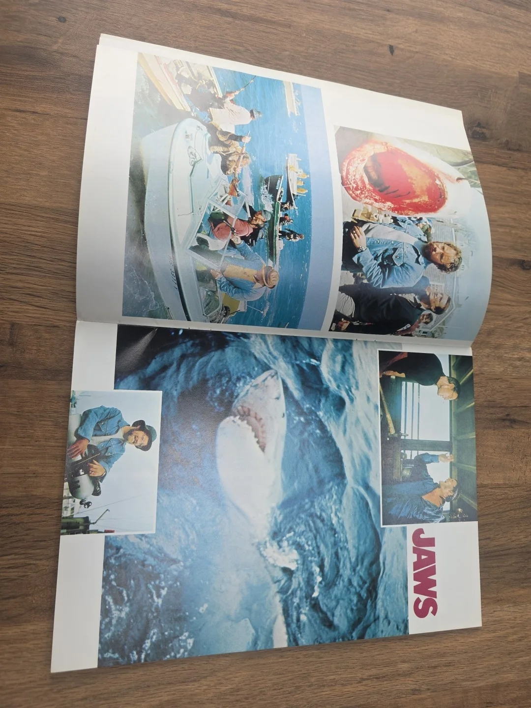 Jaws Japanese Cinema Movie Programme. 1975. Original Japanese Release Rare OOP., image 3