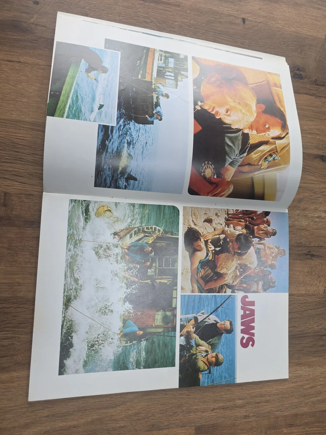 Jaws Japanese Cinema Movie Programme. 1975. Original Japanese Release Rare OOP., image 5
