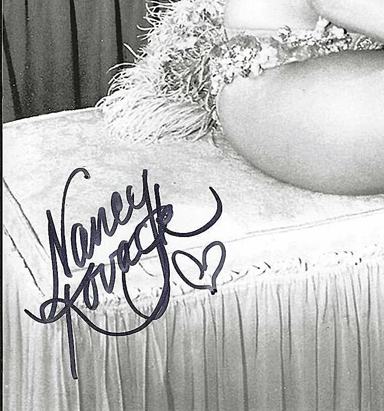 NANCY KOVACK — NANCY KOVACK MOVIE AND TELEVISION ACTRESS -STAR TREK -HAND SIGNED PHOTO 8x10 COA, изображение 2