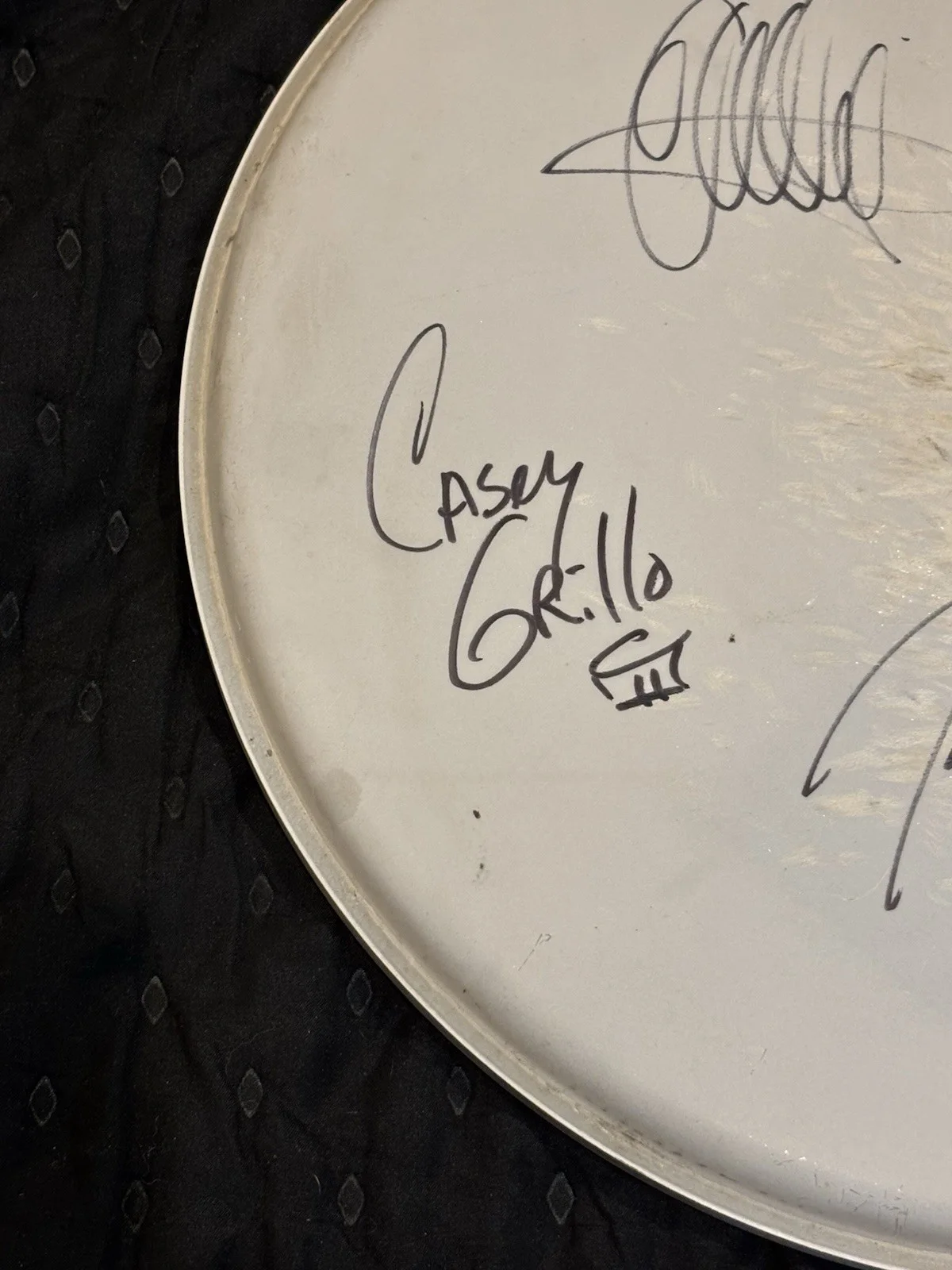 QUEENSRYCHE 2019 Signed / Autographed Drum Head, image 3