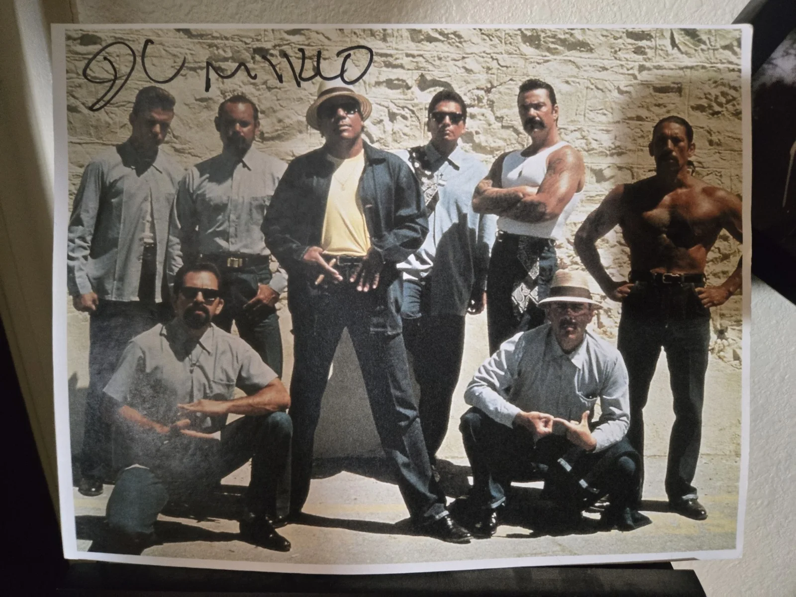 SC Mando — Back in the Barrio Original Autographed Photo Signed by SC Mando, image 2