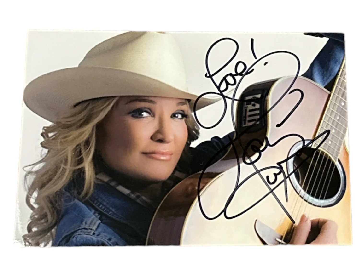 Tanya Tucker Signed Autograph 5x7 Photo w/ PROOF! Delta Dawn Country Music Star!, изображение 2