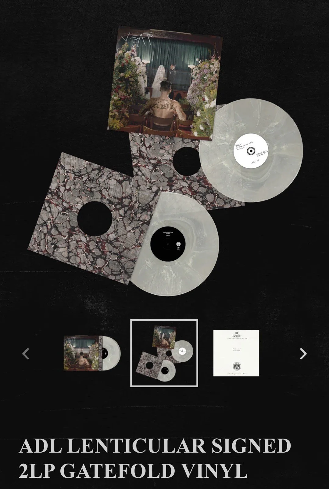 Yeat Limited edition A Dangerios Life signed lenticular vinyl, image 4