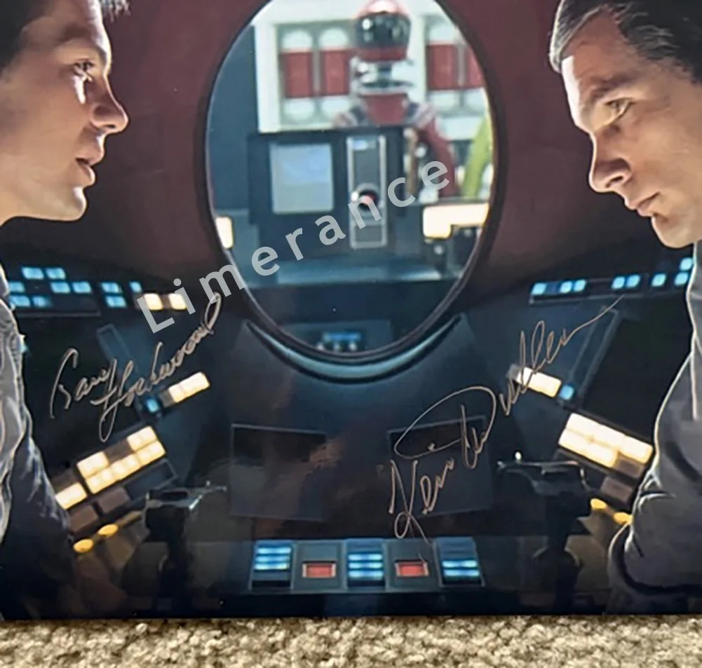 Keir Dullea, Gary Lockwood — Keir Dullea and Gary Lockwood Signed 10"x14" Image from 2001: A Space Odyssey, image 2
