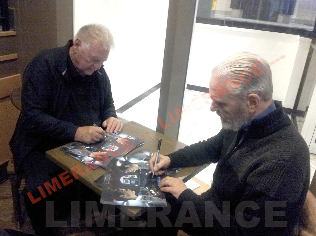 Keir Dullea, Gary Lockwood — Keir Dullea and Gary Lockwood Signed 10"x14" Image from 2001: A Space Odyssey, image 3