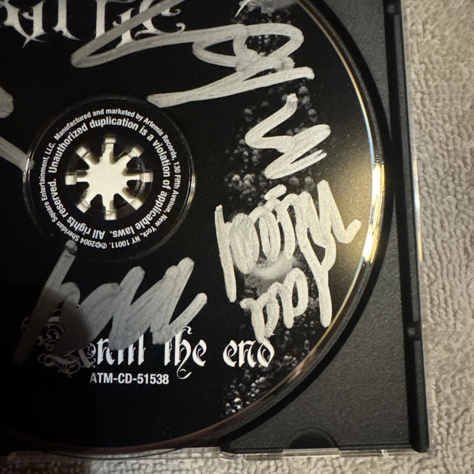 Kittie - Until The End - Autographed CD signed 2004 OOP super rare, image 4