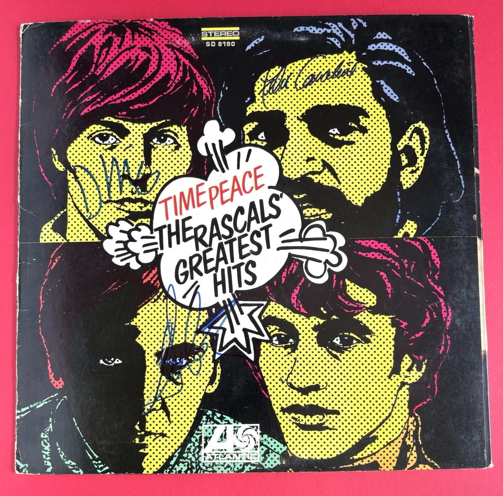 THE RASCALS Signed HITS Vinyl RECORD JSA COA Felix Cavaliere DINO DANELLI Gene C, изображение 2