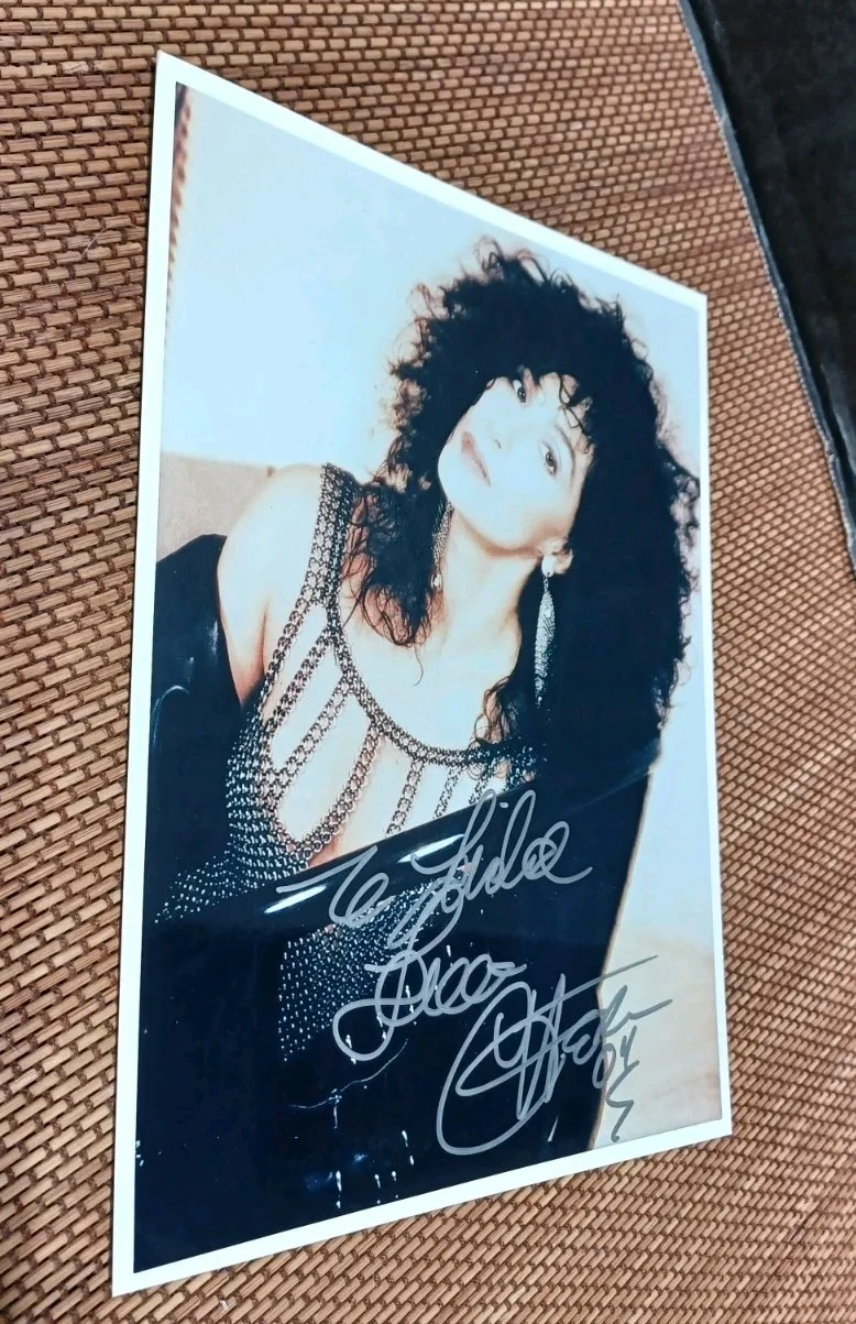 SEXY CHER AUTOGRAPHED COA Signed 8 × 10 Photo, image 5