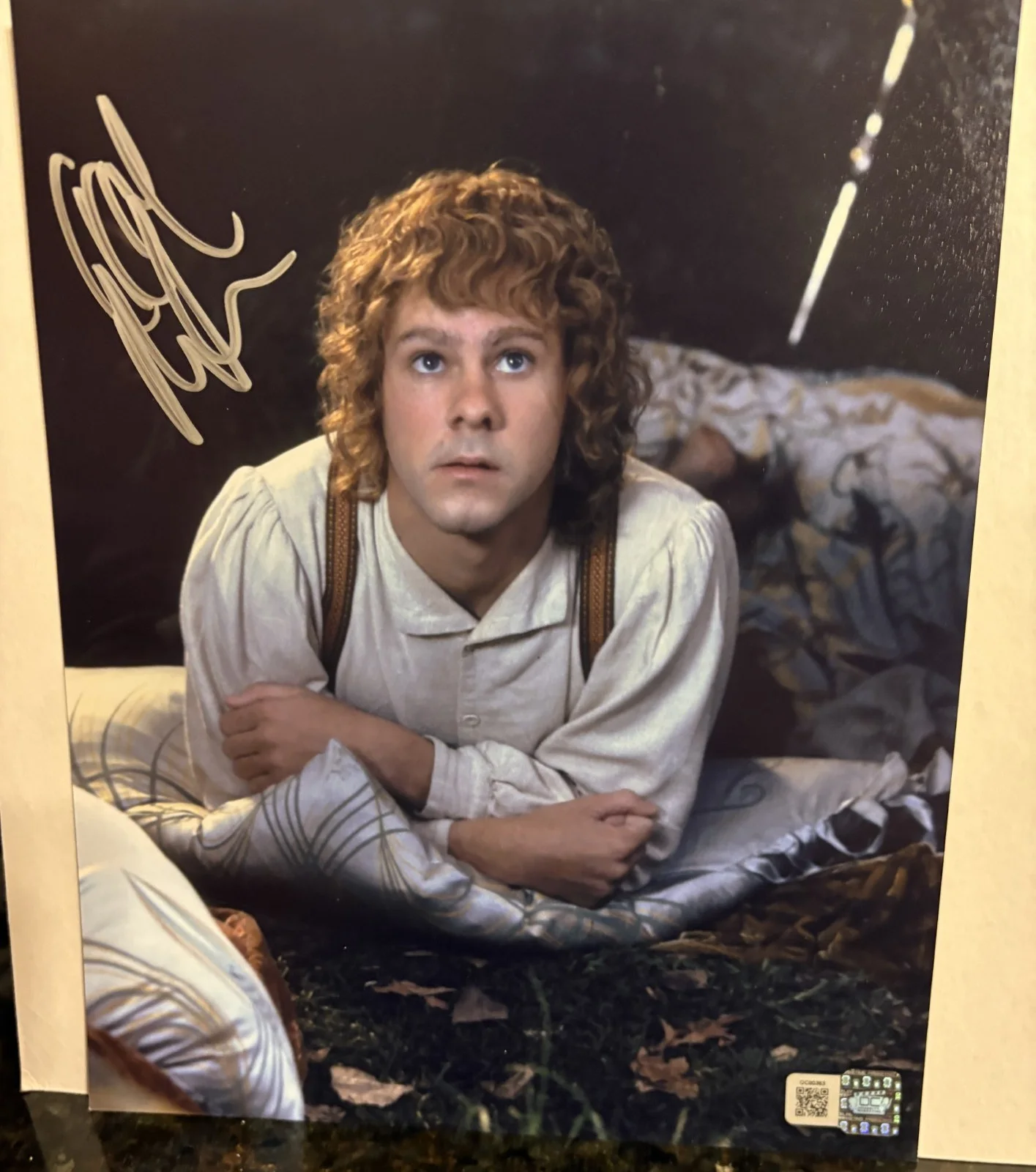 Dominic Monaghan — Dominic Monaghan Signed Lord Of The Rings 8x10 Photo OC COA