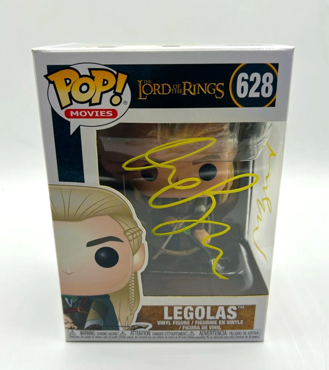 Orlando Bloom — ORLANDO BLOOM SIGNED Legolas Funko Pop #628 Lord of the Rings - COA & PICTURE, изображение 5