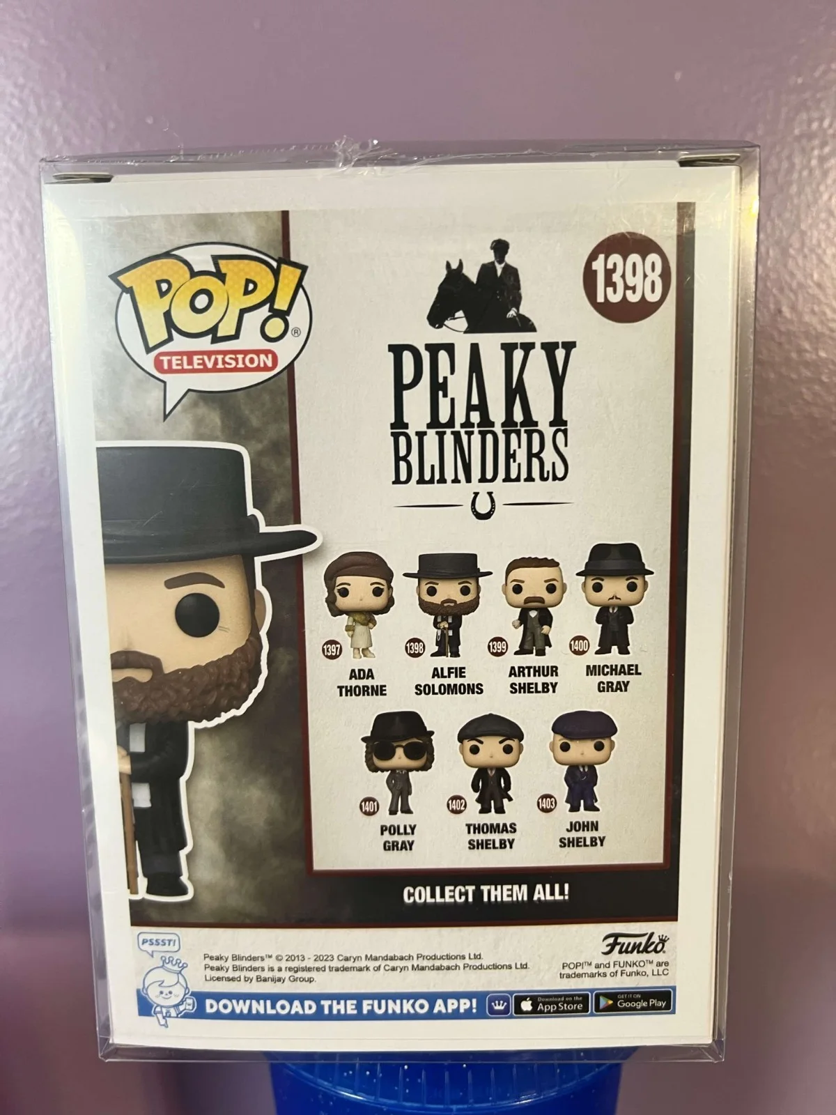 Tom Hardy — Tom Hardy Signed Autograph Peaky Blinders Funko Pop 1398 Beckett BAS, изображение 5