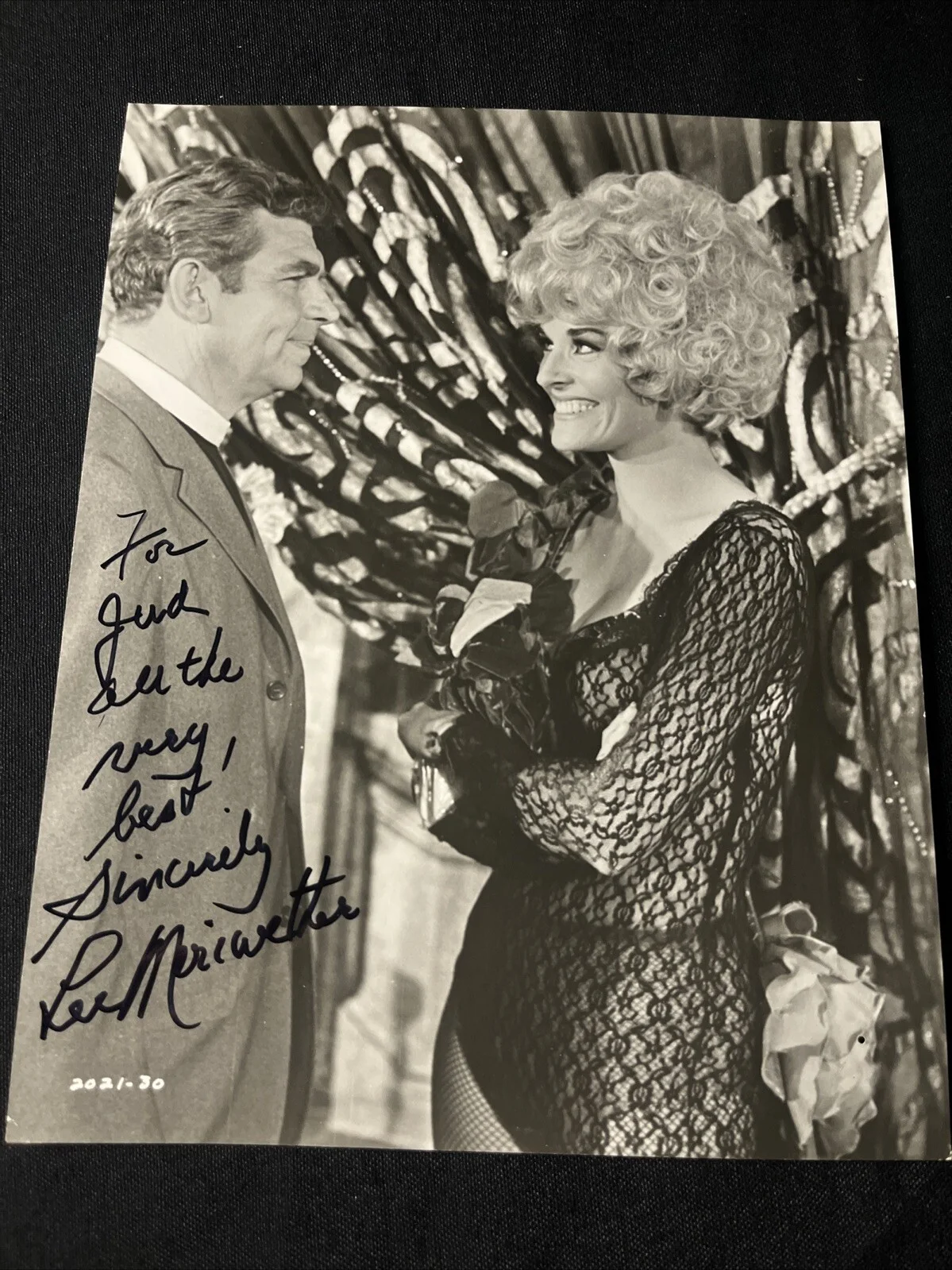 Lee Meriwether — LEE MERIWETHER Signed Autographed An Angel In My Pocket Photo Rare!