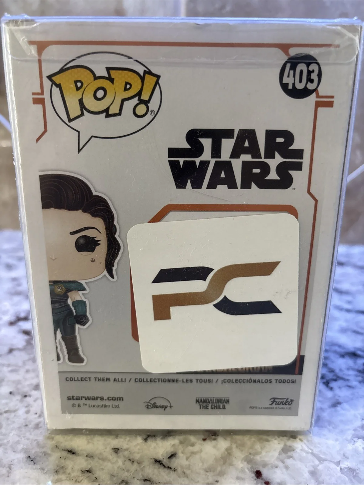 Gina Carano — Gina Carano signed Mandalorian Cara Dune Funko Pop! autograph ~ 403 Star Wars., image 4