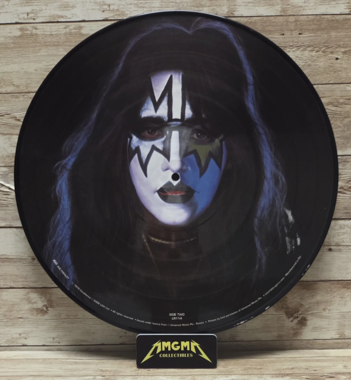 Ace Frehley - Autographed KISS 1978 Solo Album Picture Disc - Signed - Deceased, изображение 4