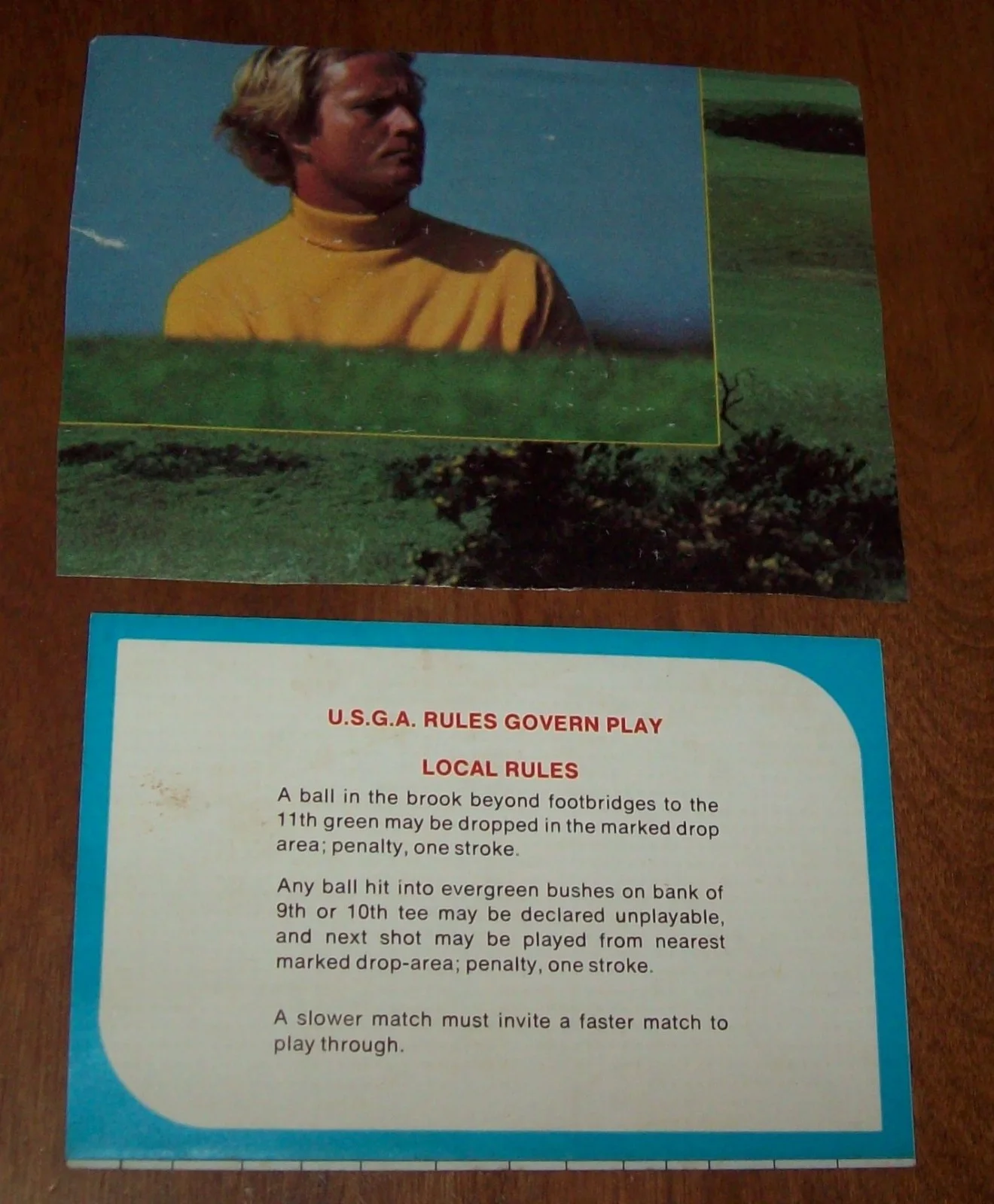 Gary Player Autographed 4x6 Pictures, image 2