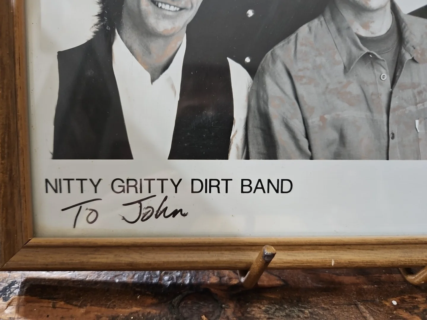 Nitty Gritty Dirt Band Signed 8x10 Cardstock Promo Photo, изображение 3