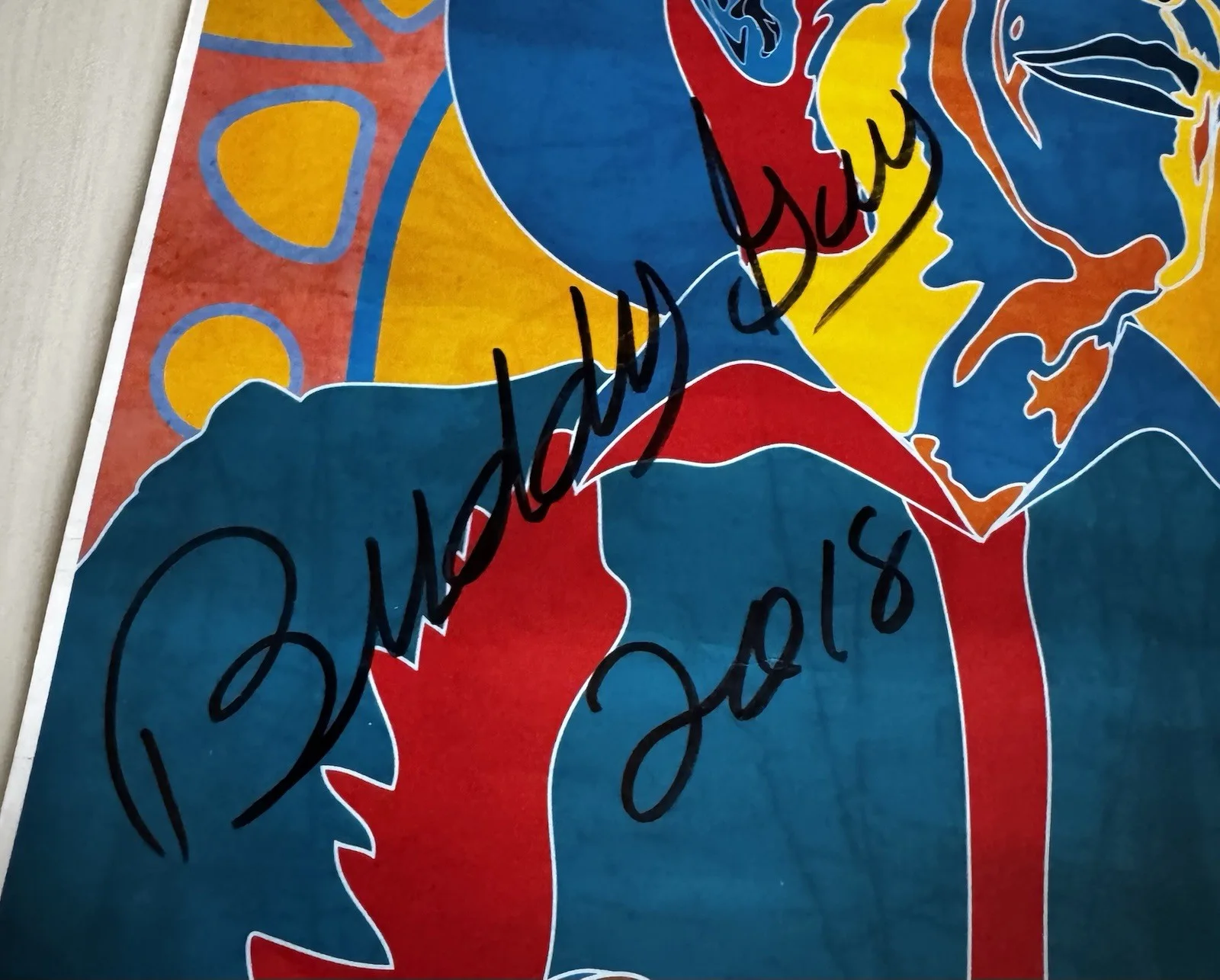 Buddy Guy Signed 13 X 19 Poster 2018 Authenticity Guaranteed, image 2