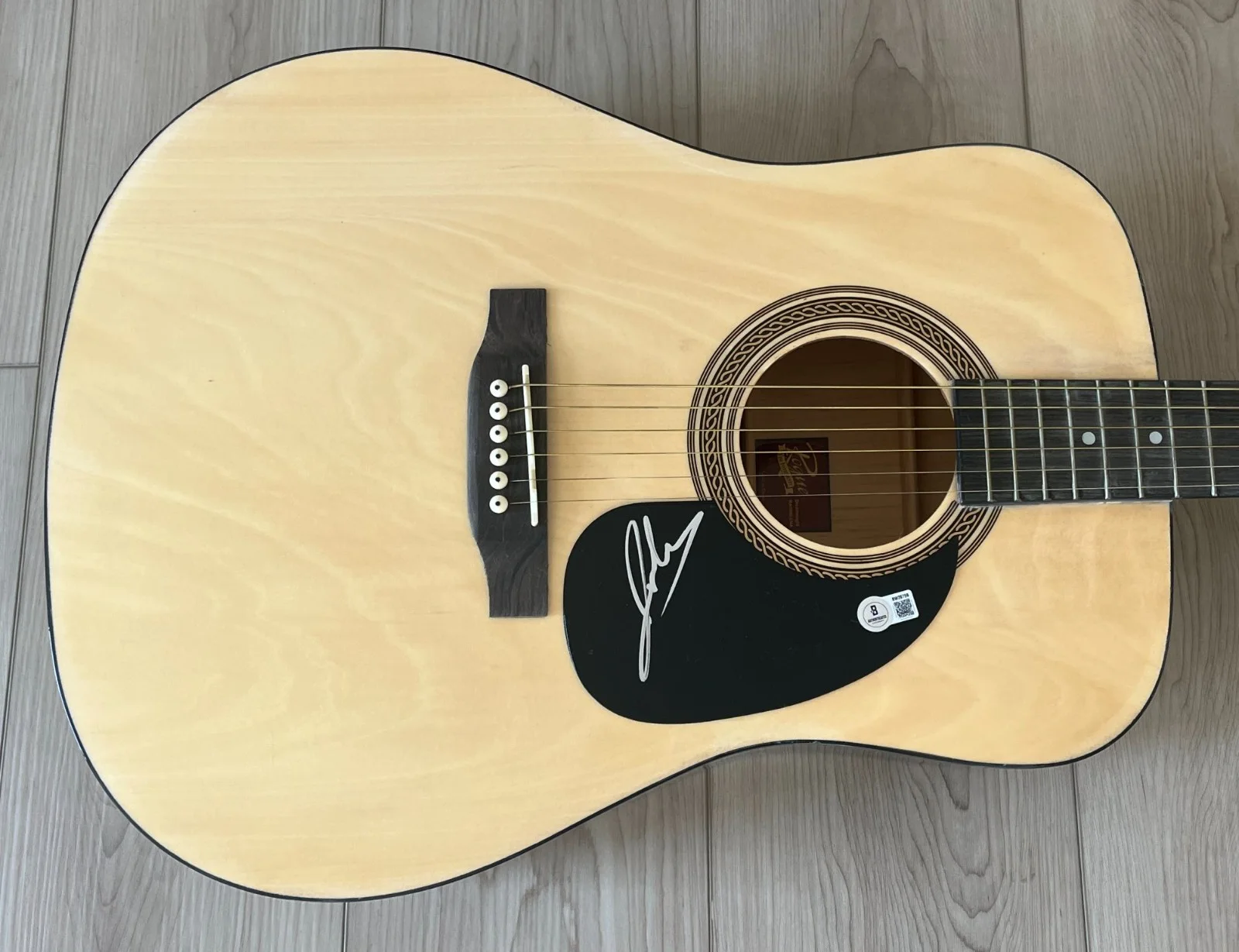 JOHNNY RZEZNIK SIGNED GOO GOO DOLLS ACOUSTIC GUITAR w/EXACT PROOF & BECKETT COA, изображение 5