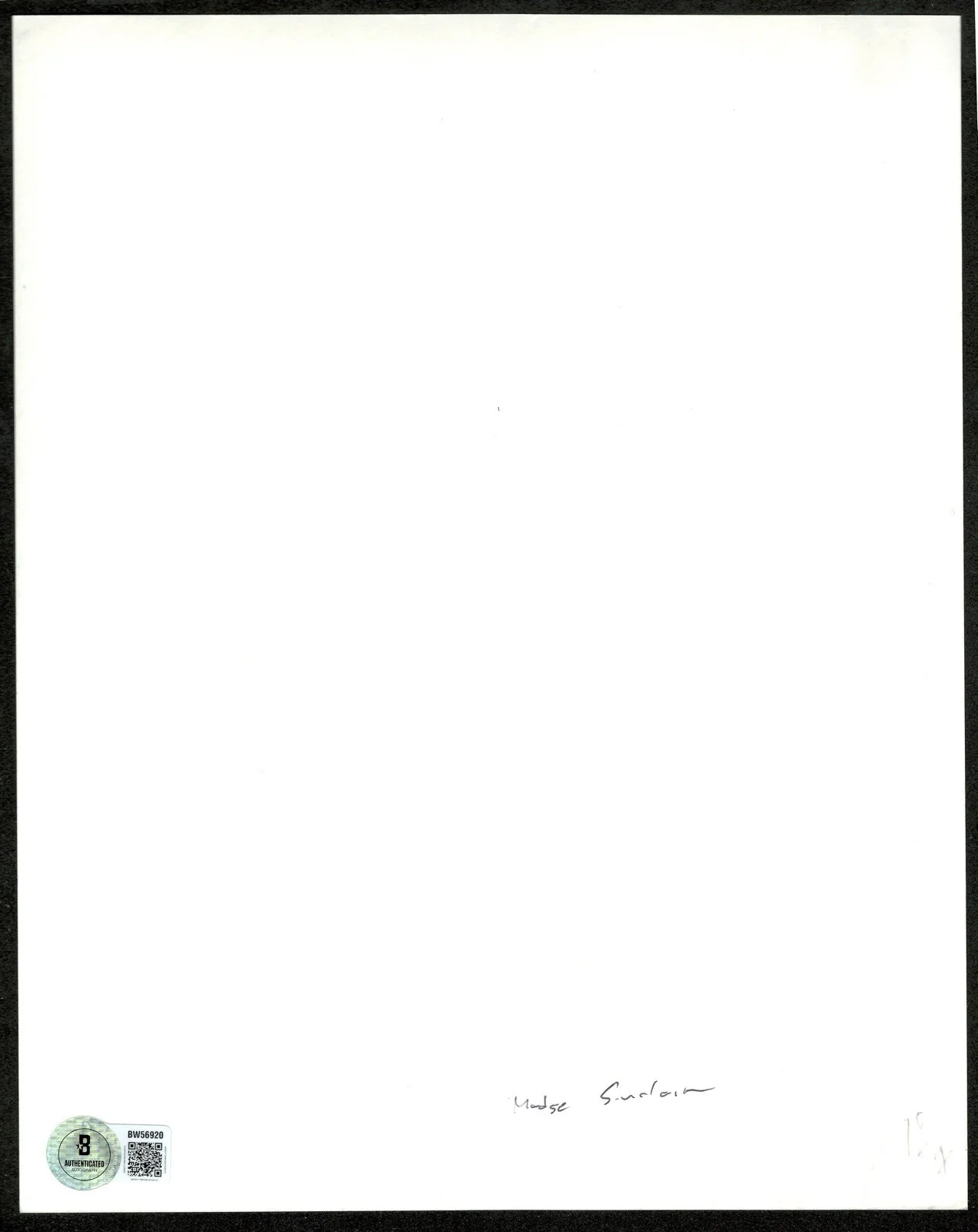 Madge Sinclair Signed Autographed 8x10 Photo BAS Beckett Coming To America 2, изображение 2