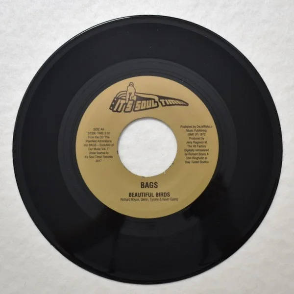 Bags - Hey Girl / Beautiful Birds (7-inch), изображение 2