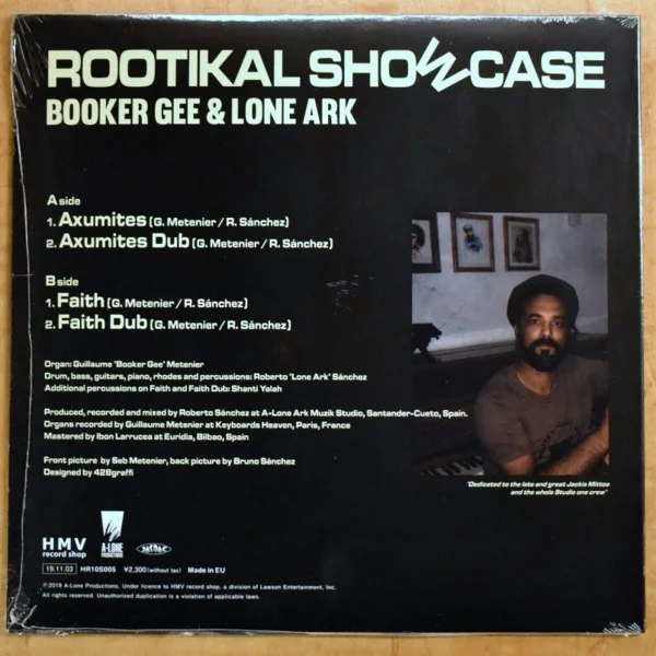 Booker Gee & Lone Ark - Rootikal Showcase [10-inch] Sealed (Record Day Item), изображение 4