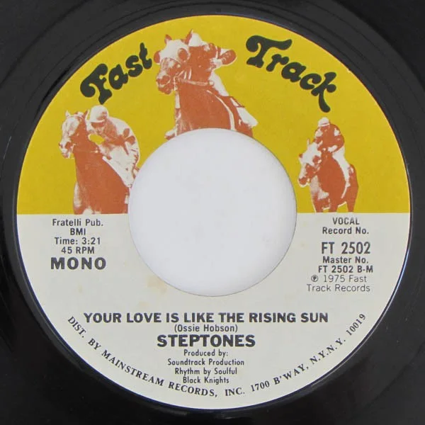 The Steptones - Success Don't Come Easy / Your Love Is Like a Rising Sun, image 2