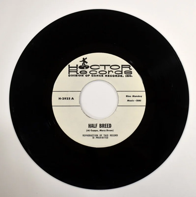 Unknown Artist - Half Breed / I Shot The Sheriff (7-inch), image 2
