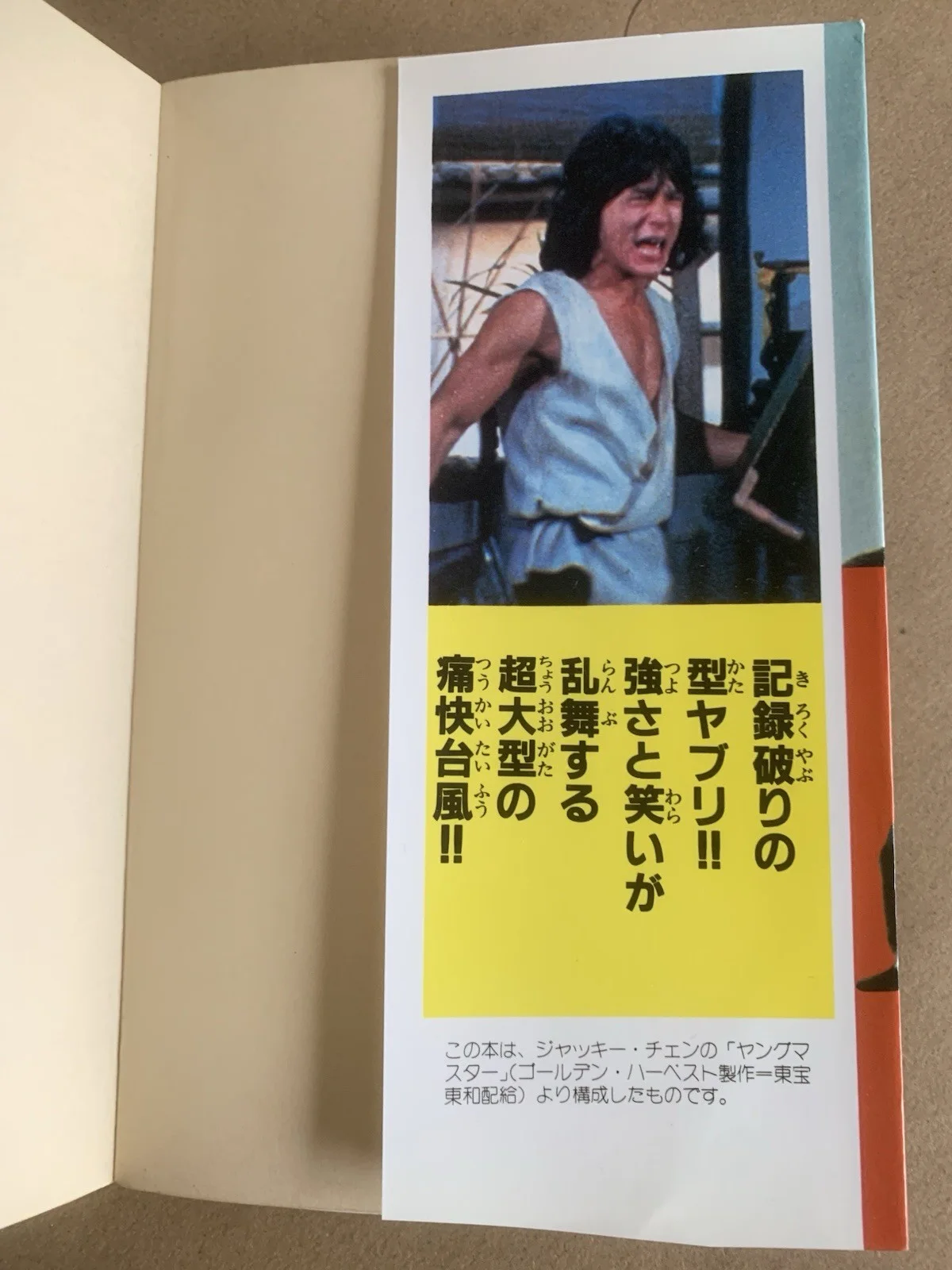 The Young Master Japanese Book Jackie Chan - 240 Pages - Hong Kong Cinema, изображение 3