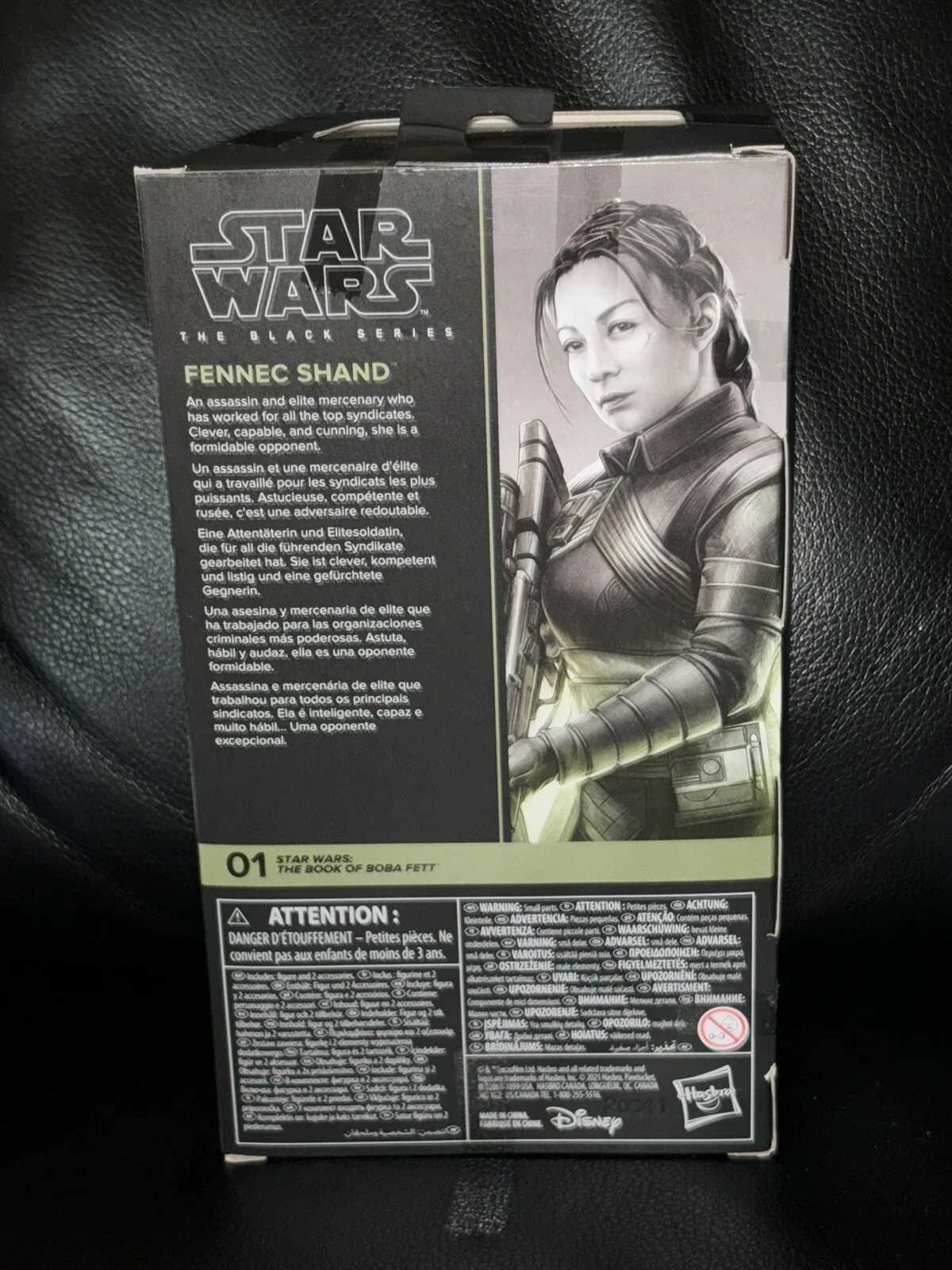 Ming-Na Wen — STAR WARS BLACK SERIES FENNEC SHAND MING-NA WEN SIGNED AUTOGRAPHED WITH COA, изображение 3