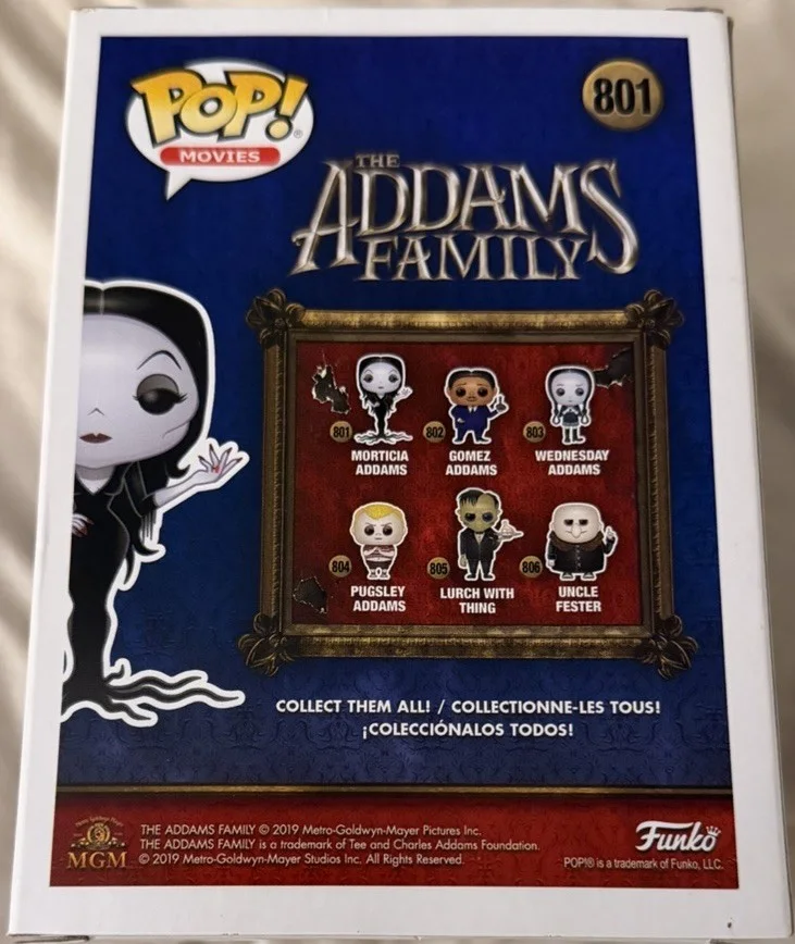 Anjelica Huston — Anjelica Huston Signed Morticia Addams Funko #801 The Addams Family w/ JSA COA, изображение 5