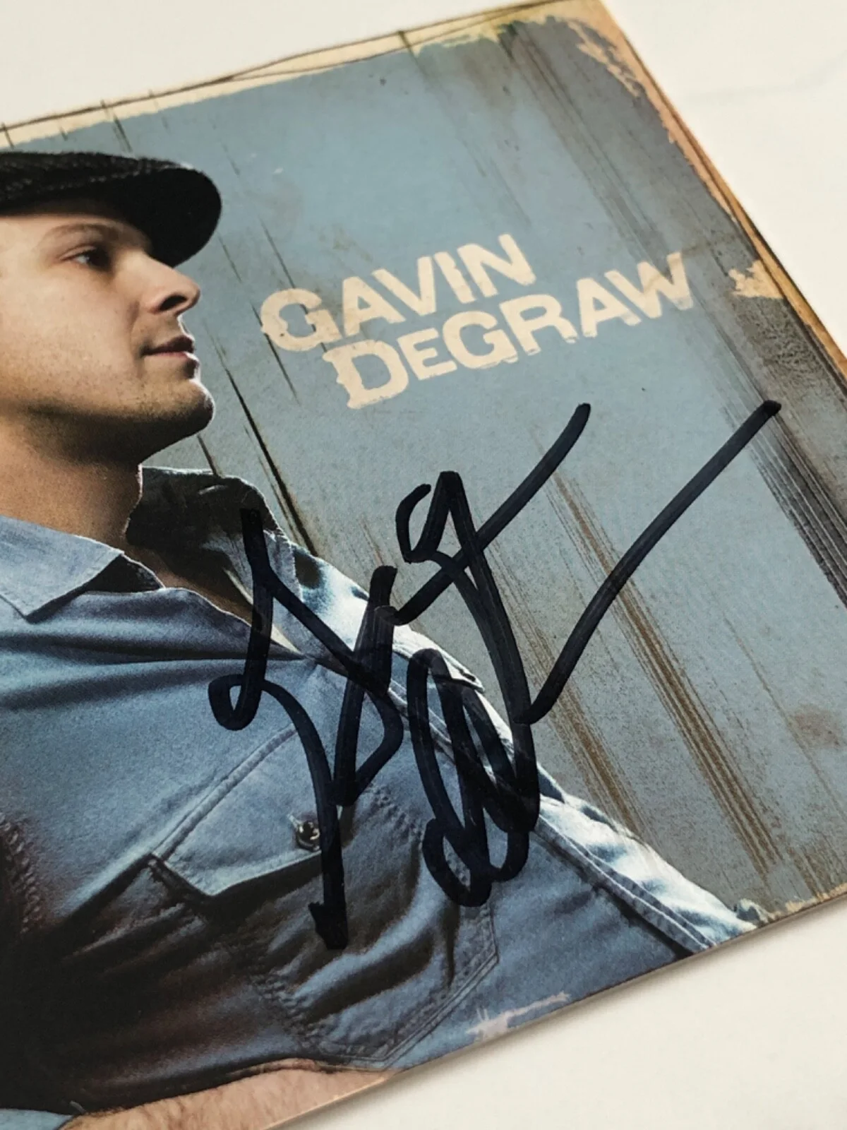 Signed / Autographed Gavin Degraw “Self Titled” Booklet + Brand NEW CD Pop TV, изображение 2