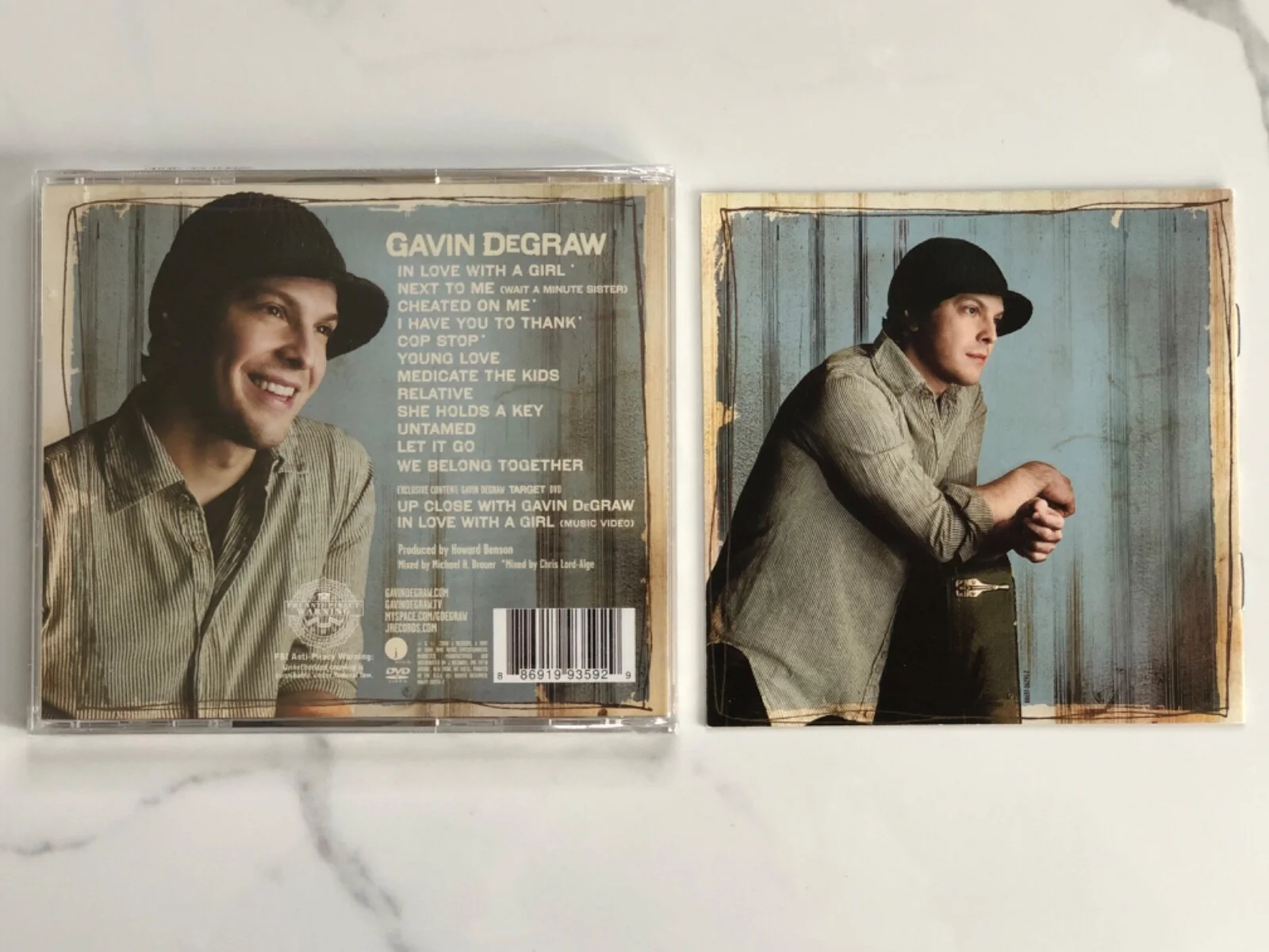 Signed / Autographed Gavin Degraw “Self Titled” Booklet + Brand NEW CD Pop TV, изображение 3