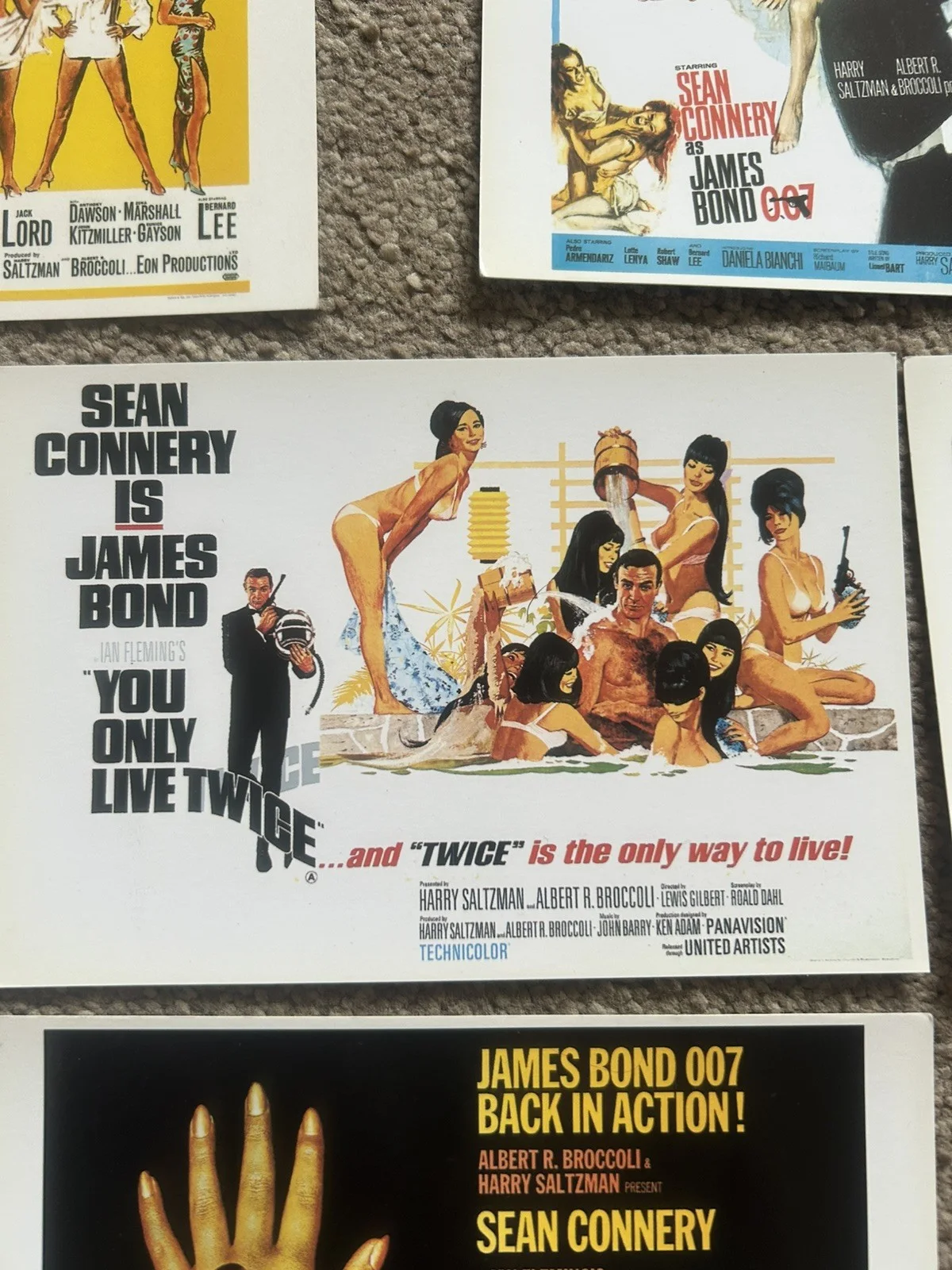 A set of 20 James Bond Movie Postcards. Complete set Series 2, image 4
