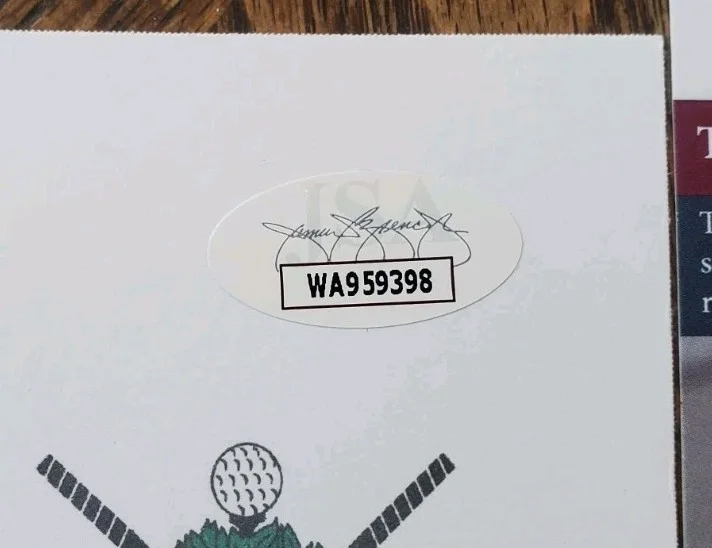 Cindy Morgan — NICE Autographed Cindy Morgan "Caddyshack" Scorecard JSA COA Bushwood, image 3