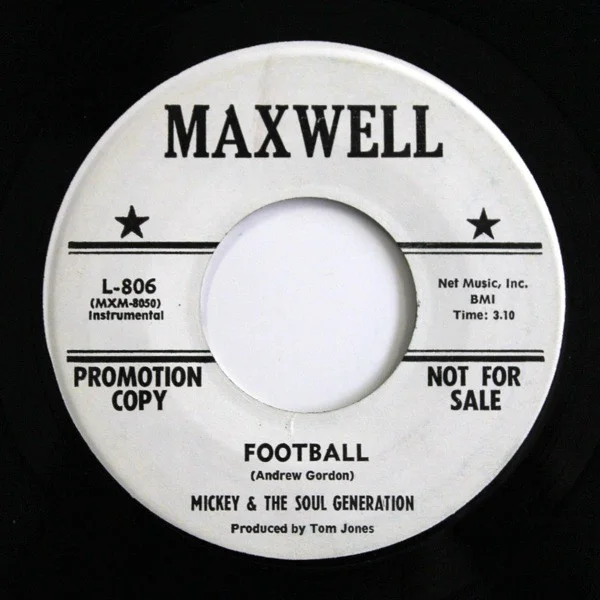Mickey & The Soul Generation - Football / Joint Session (Promo), image 2