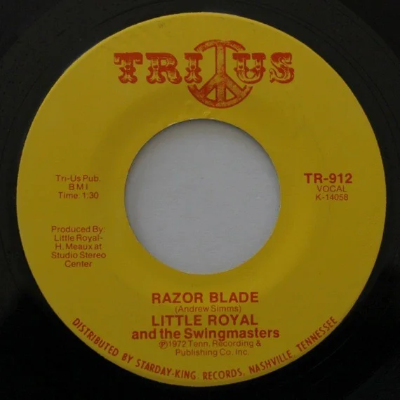 Little Royal & The Swingmasters - Jealous / Razor Blade, image 2