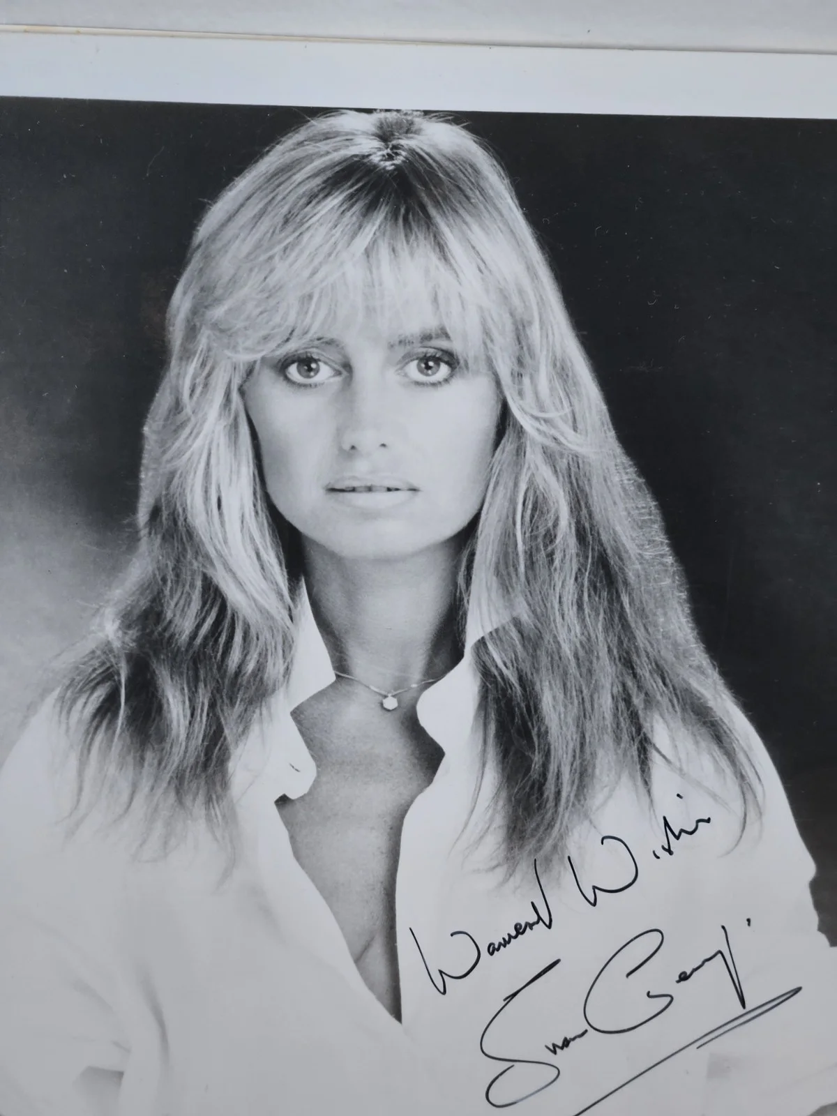 Susan George Signed Dirty Mary Crazy Larry 10x8 Photo, image 2