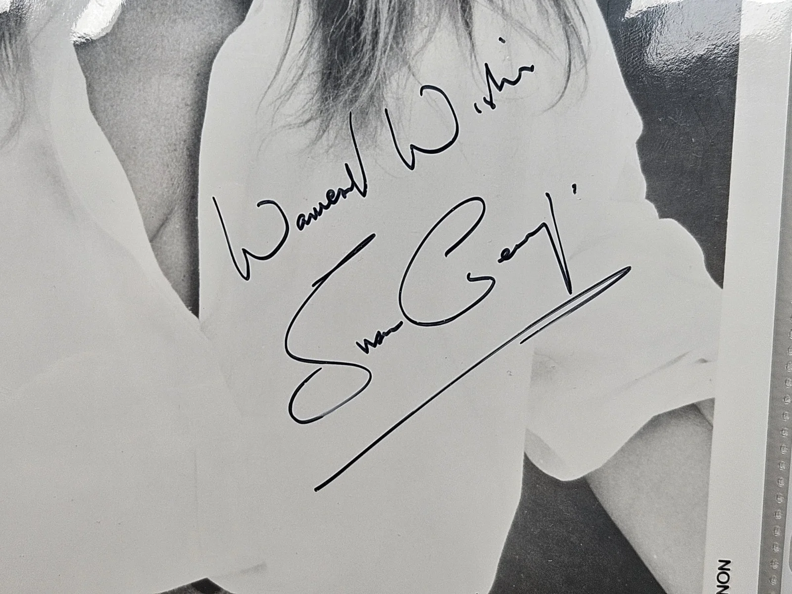Susan George Signed Dirty Mary Crazy Larry 10x8 Photo, image 3