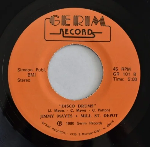 Jimmy Mayes + Mill St. Depot - Social Security / Disco Drums, image 2