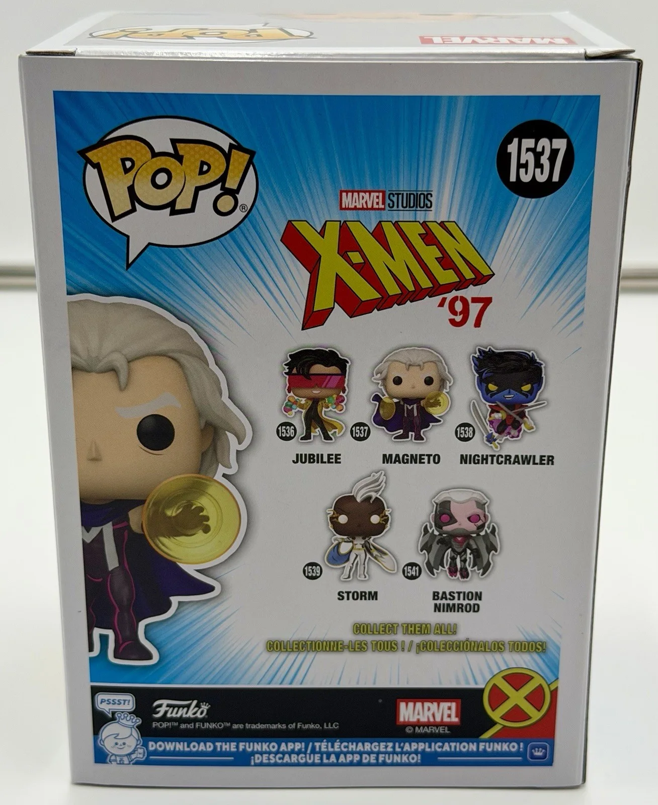 Jason Lee — Jason Lee Signed X-MEN ‘97 Funko Pop Magneto Marvel #1537 VSA COA w/protector🔥, изображение 4