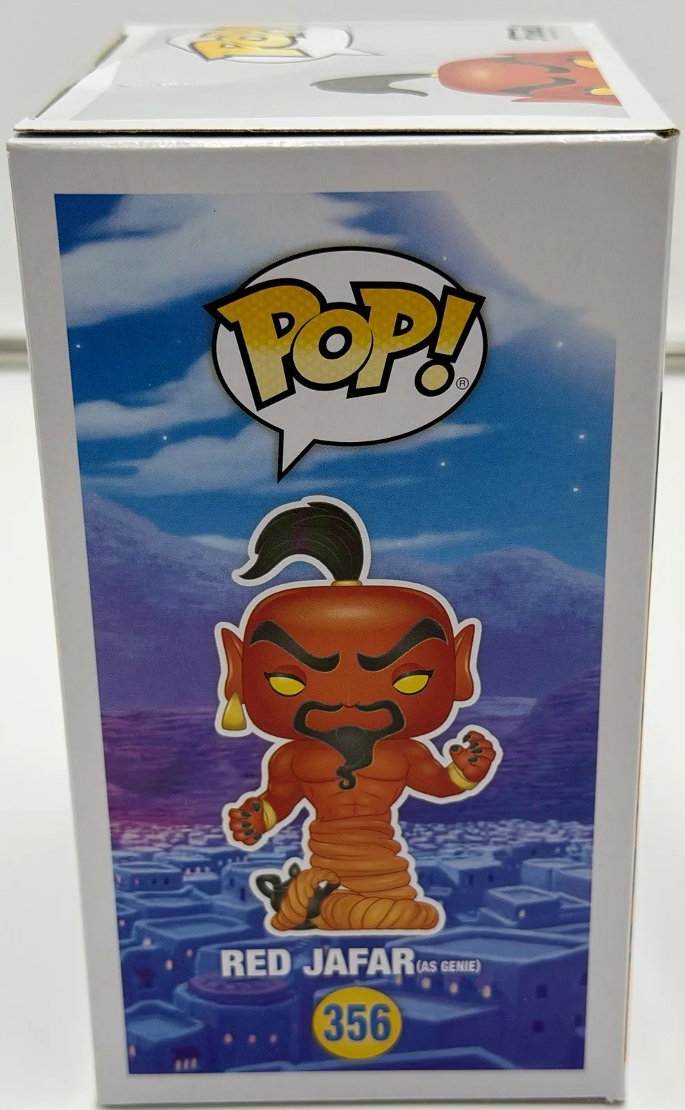 Jonathan Freeman — Jonathan Freeman Signed Red Jafar Funko Pop Aladdin #356 GSC COA w/protector, image 5