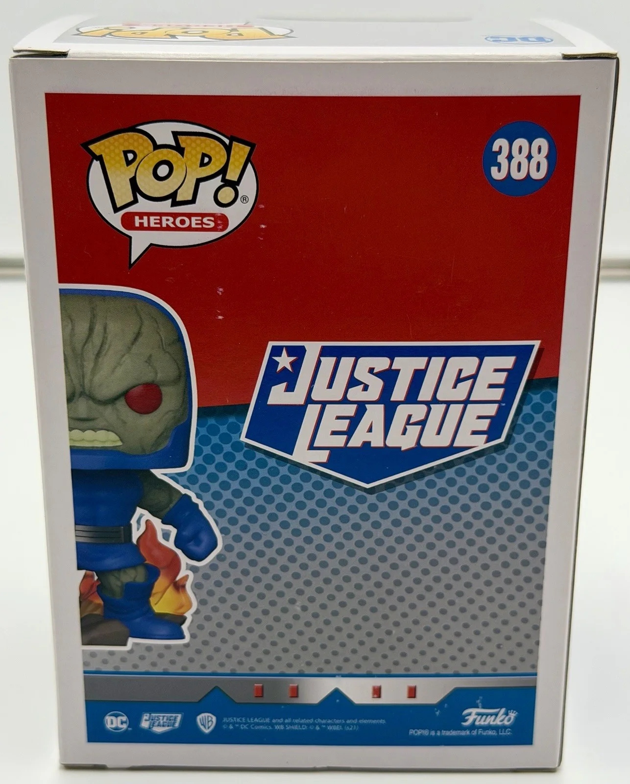 Michael Ironside — Michael Ironside Signed Darkseid Funko Pop Justice League GSC COA w/protector, image 4