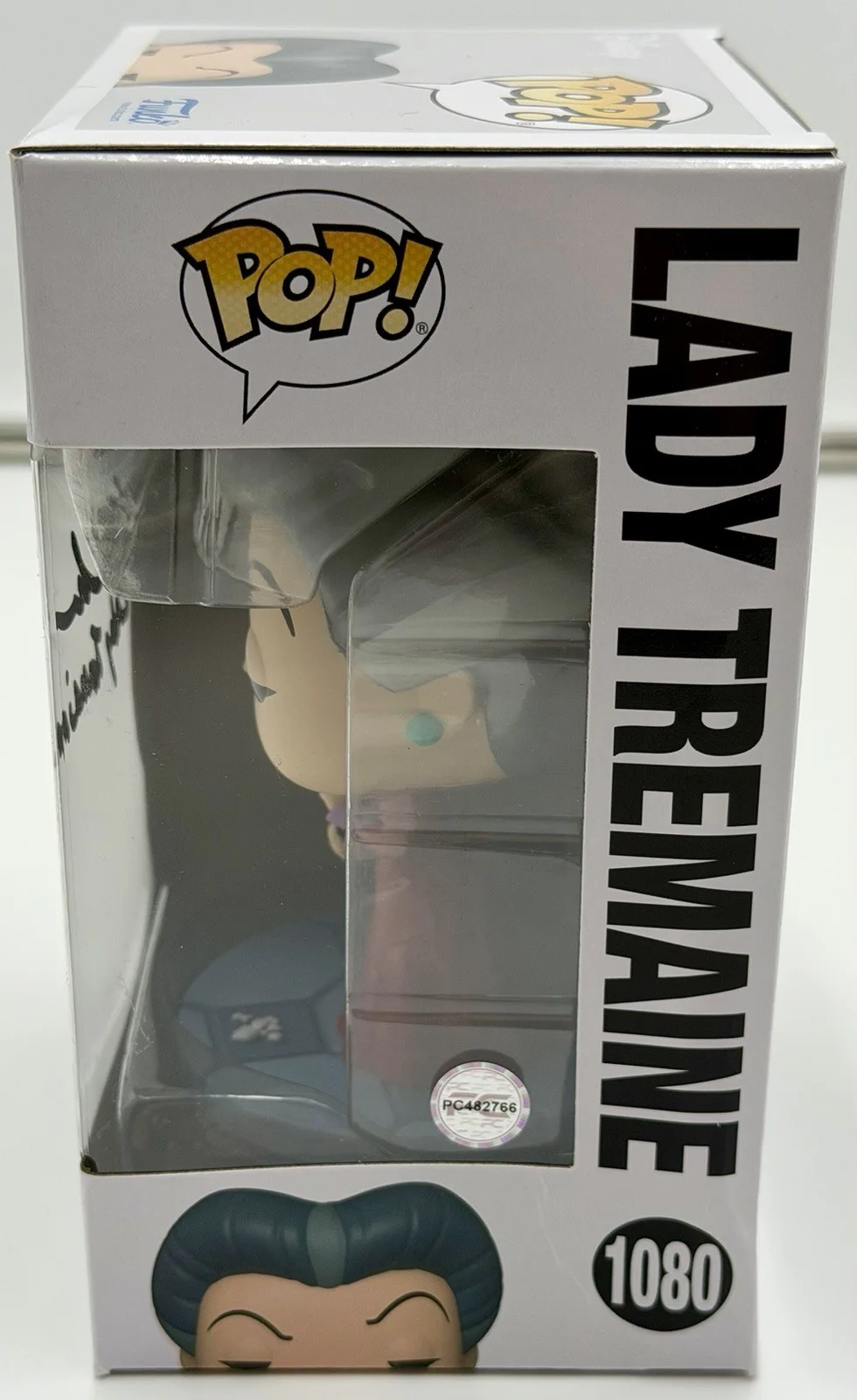 Susan Blakeslee — Susan Blakeslee Signed Lady Tremaine Funko Pop Villains #1080 PC COA w/protector, image 3