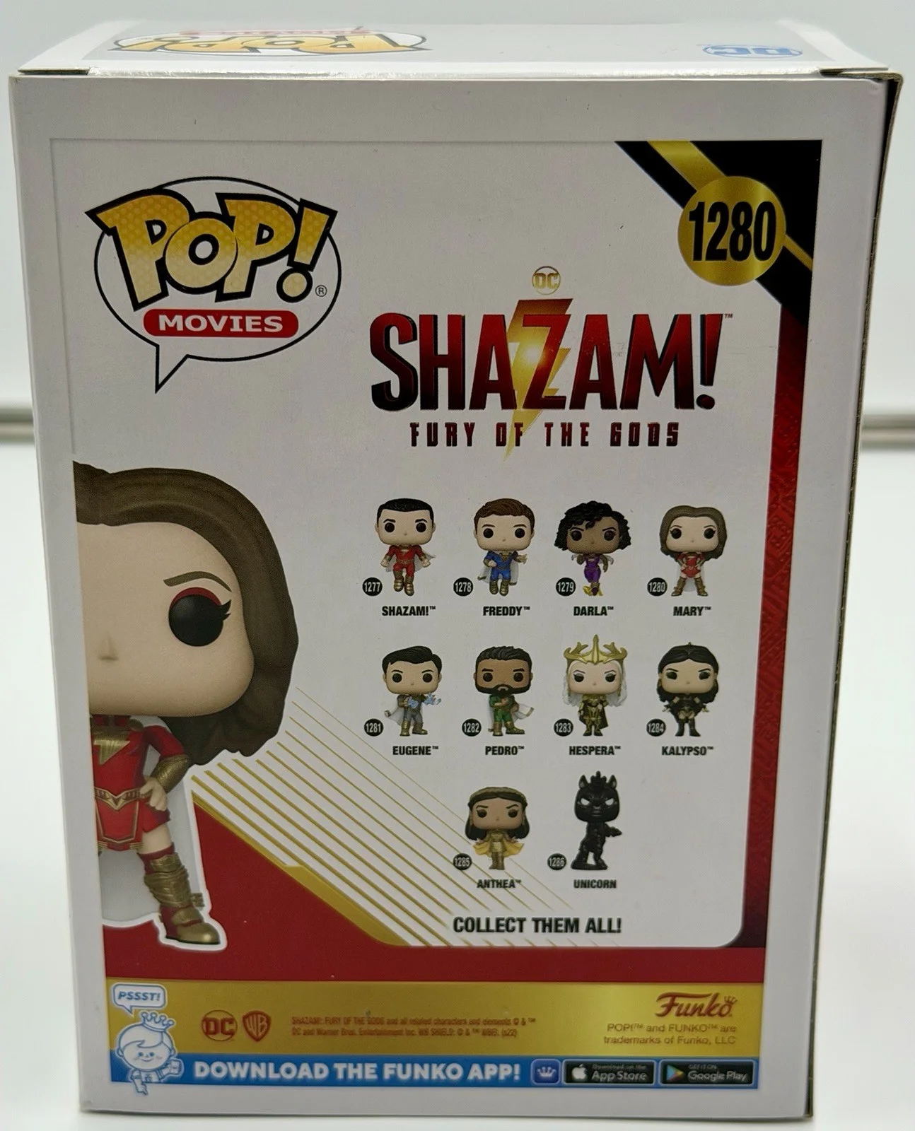 Grace Caroline Currey — Grace Caroline Currey Signed Mary Funko Pop Shazam! #1280 HA COA w/protector, изображение 4