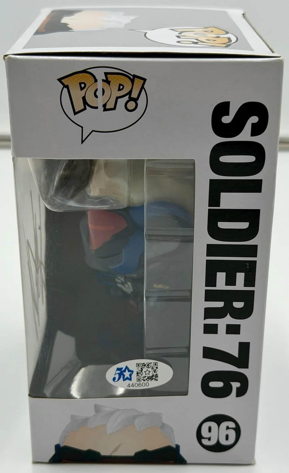 Anjali Bhimani — Anjali Bhimani Signed Overwatch Funko Pop Soldier: 76 #96 FSG COA w/protector🔥, изображение 3