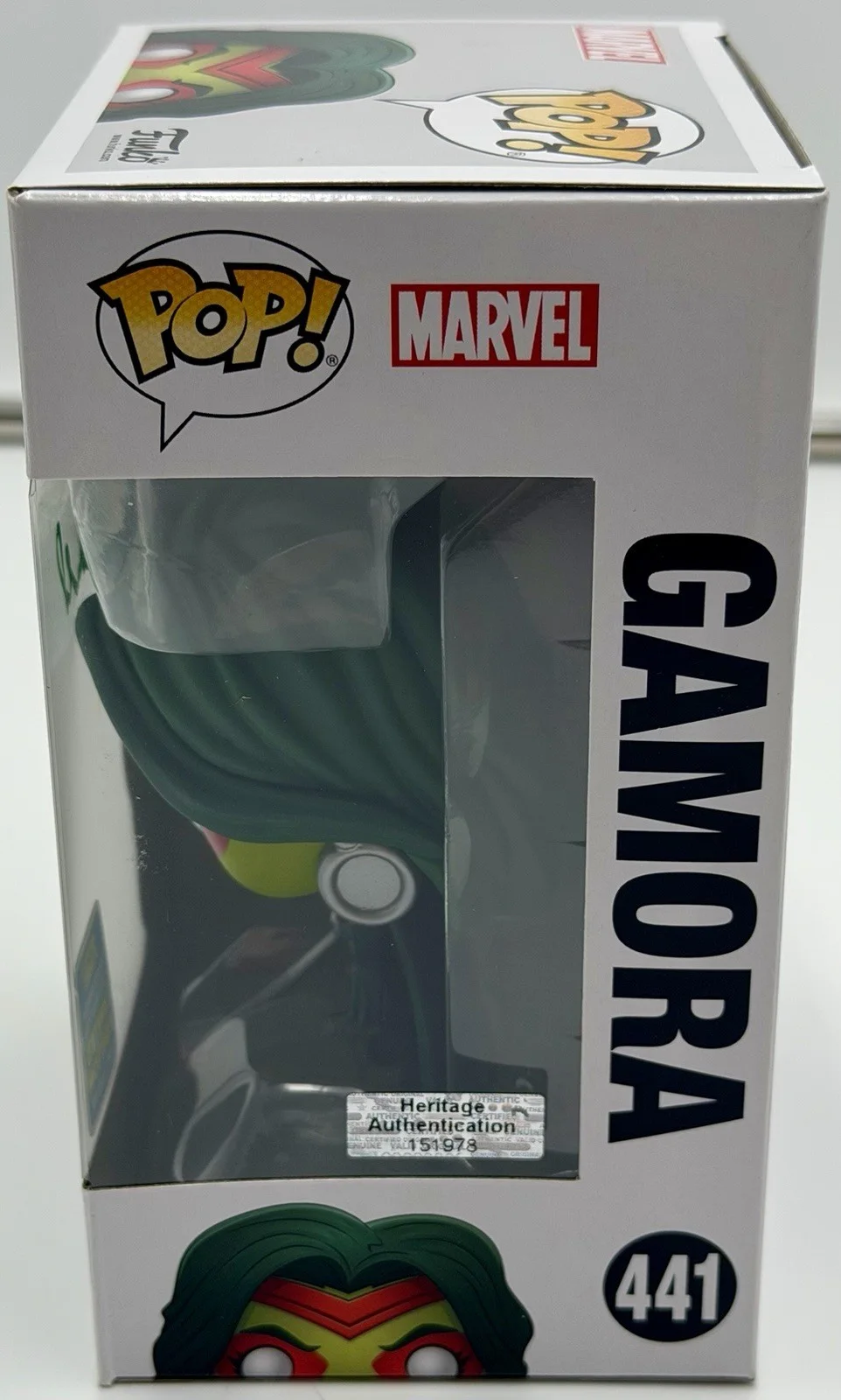 Vanessa Marshall — Vanessa Marshall Signed Gamora Funko Pop Guardians Of The Galaxy HA COA w/case, изображение 3